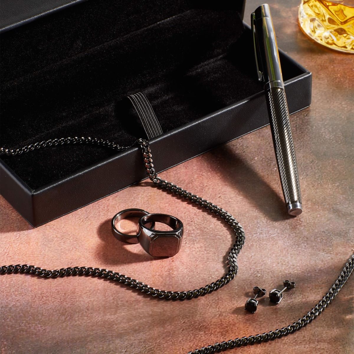 Fred Bennett Crystal Stud Earrings - Eagle and Pearl Jewelers