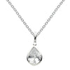 Dew Cubic Zirconia Tear Drop Pendant - Eagle and Pearl Jewelers
