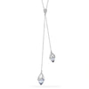 Fei Liu Magnolia Sterling Silver Lariat Necklace - Eagle and Pearl Jewelers