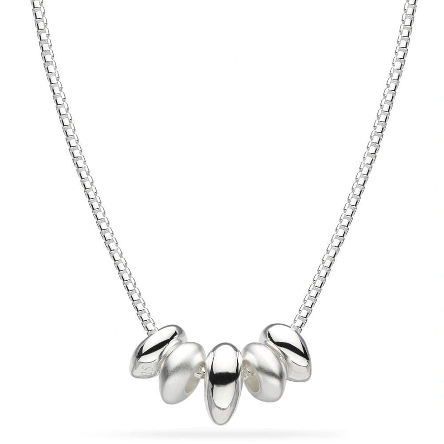 Kit Heath Coast Tumble Quinate Sandblast Sterling Silver Necklace - Eagle and Pearl Jewelers