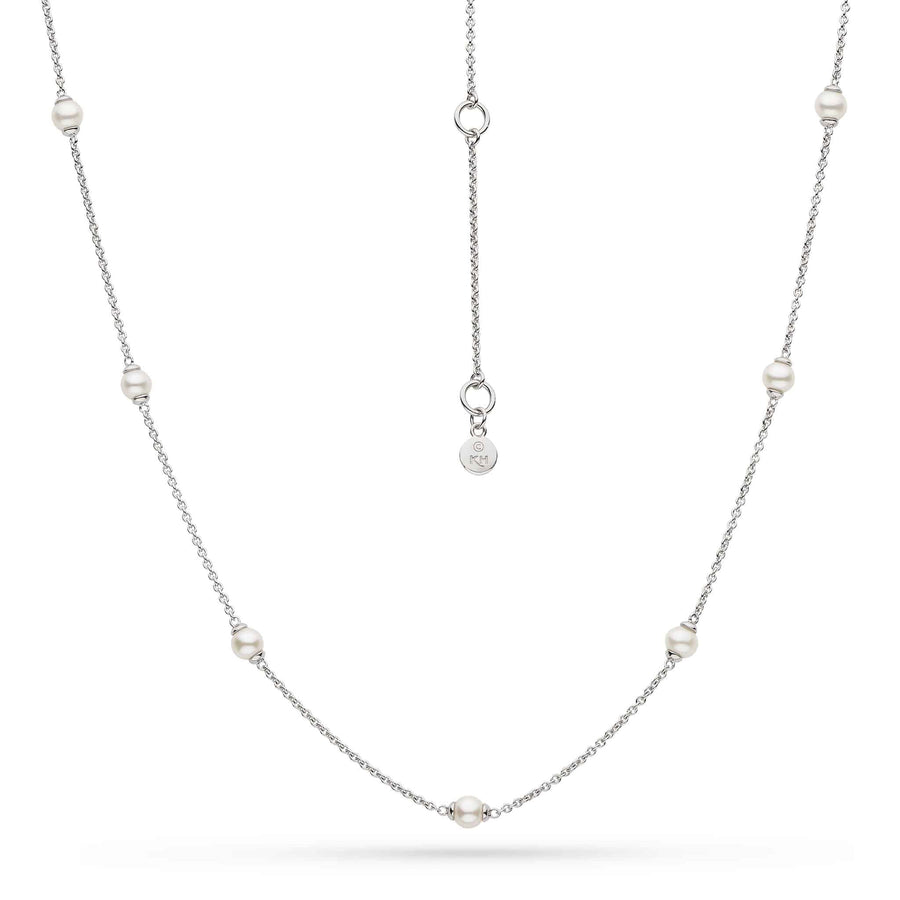Kit Heath Revival Astoria Pearl Station Necklace - Eagle and Pearl Jewelers