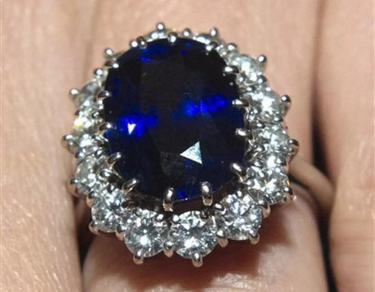 Princess Diana's Sapphire Engagement Ring: A Symbol of Love, History, and Elegance - Eagle and Pearl Jewelers