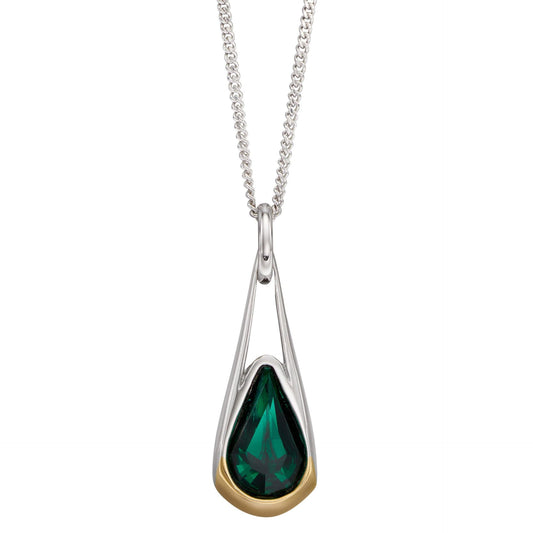 Fiorelli Elongated Drop Pendant - Eagle and Pearl Jewelers