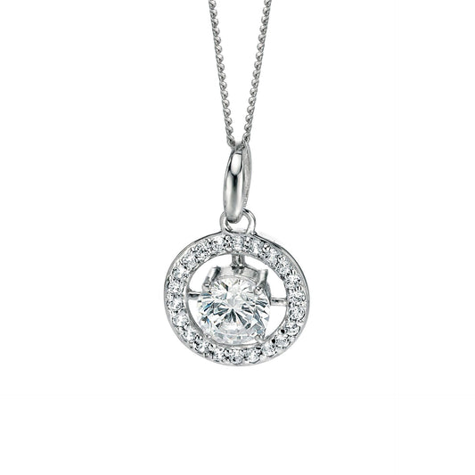 Fiorelli Round Pave Pendant - Eagle and Pearl Jewelers