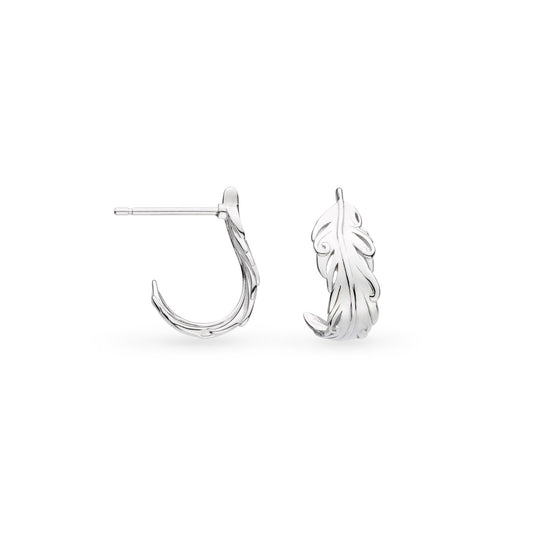 Kit Heath Feather Wisp Hoop Earrings - Eagle and Pearl Jewelers