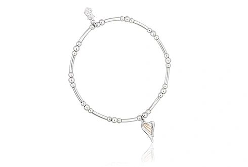 Clogau Heartstrings Affinity Bead Bracelet 17-18cm - Eagle and Pearl Jewelers