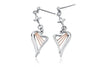 Clogau Heartstrings Earrings - Eagle and Pearl Jewelers