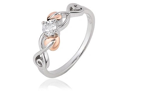 Clogau Tree of Life White Topaz Ring - Eagle and Pearl Jewelers