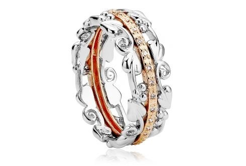 Clogau Welsh Am Byth Ring - Eagle and Pearl Jewelers