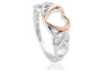Clogau Welsh Royalty Heart Ring - Eagle and Pearl Jewelers