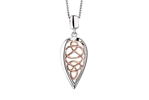 Clogau Welsh Royalty Pendant - Eagle and Pearl Jewelers