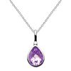 Dew Amethyst Tear Drop Pendant - Eagle and Pearl Jewelers
