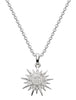 Dew Dazzling CZ Star Sterling Silver Necklace - Eagle and Pearl Jewelers