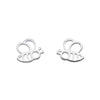 Dew Honey Bee Yourself Sterling Silver Stud Earrings - Eagle and Pearl Jewelers