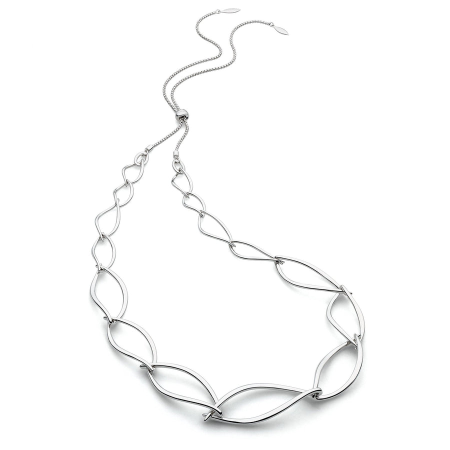 Entwine Twine Twist Statement Toggle Necklace - Eagle and Pearl Jewelers