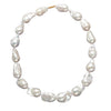 E&P 12-15mm Cultured Baroque Pearl 18" Necklace with 14k Yellow Gold Clasp - Eagle and Pearl Jewelers