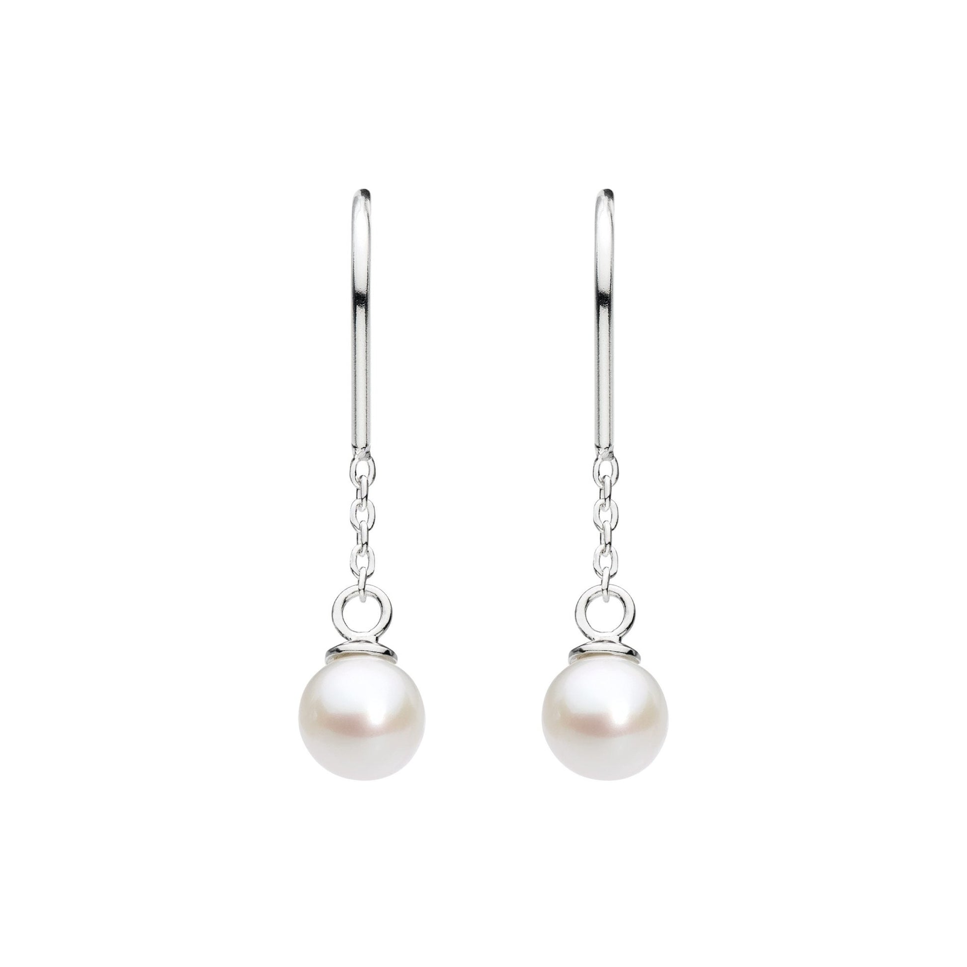 E&P 5mm Freshwater Pearl Drop Earrings - Eagle and Pearl Jewelers