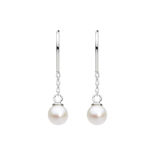 E&P 5mm Freshwater Pearl Drop Earrings - Eagle and Pearl Jewelers