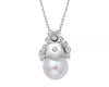 Fei Liu Alyssum 18kt Gold Flower Cluster Pendant - Eagle and Pearl Jewelers