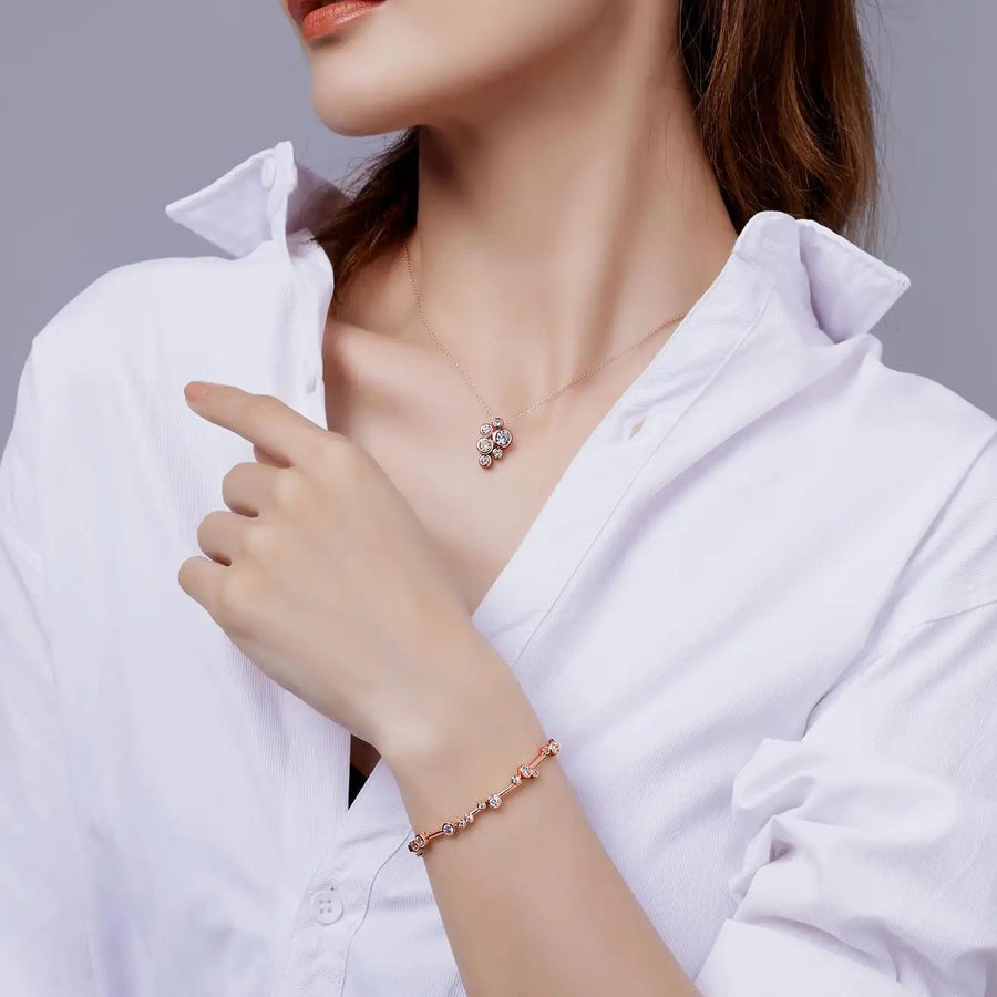 Fei Liu Bubble 18kt Rose Gold Vermeil Bracelet - Eagle and Pearl Jewelers