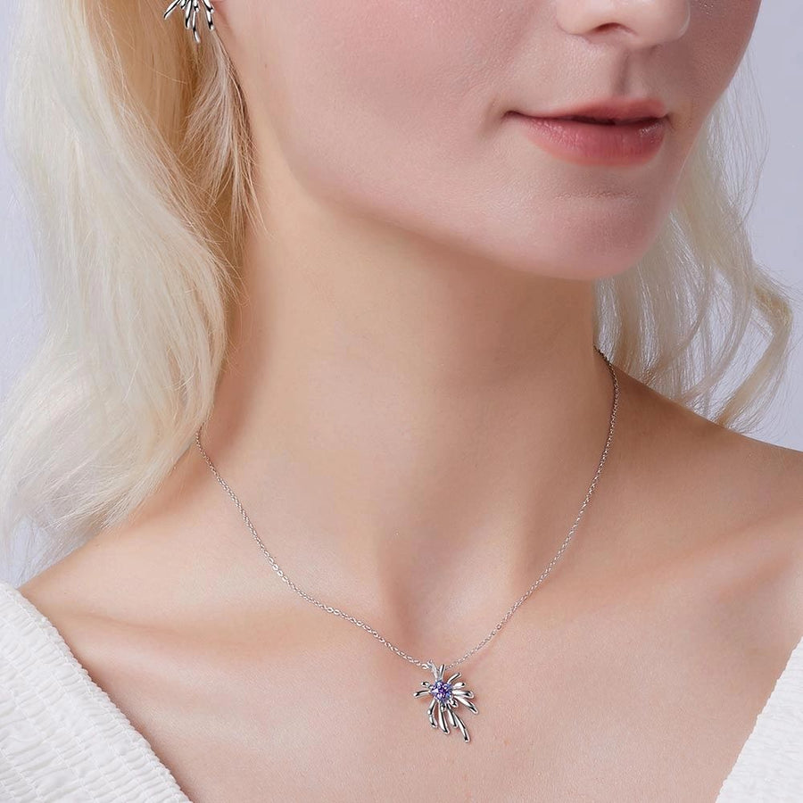 Fei Liu Carpe Diem Crossette Sterling Silver Necklace - Eagle and Pearl Jewelers