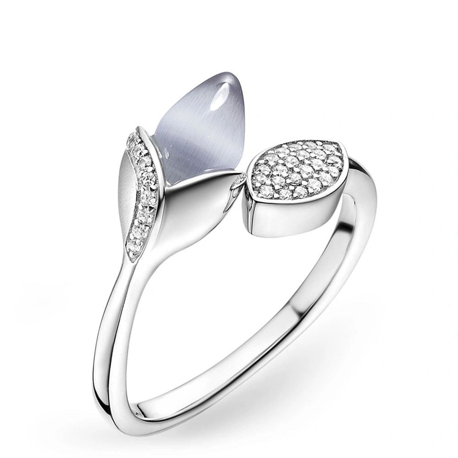 Fei Liu Magnolia Leaf Sterling Silver Ring - Eagle and Pearl Jewelers