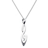 Heritage Mairi Celtic Organic Twist Sterling Silver Necklace - Eagle and Pearl Jewelers