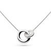 Kit Heath Bevel Cirque Sterling Silver and Cubic Zirconia 17" Necklace - Eagle and Pearl Jewelers