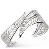 Kit Heath Blossom Eden Mature Wrapped Leaf Sterling Silver Cuff - Eagle and Pearl Jewelers
