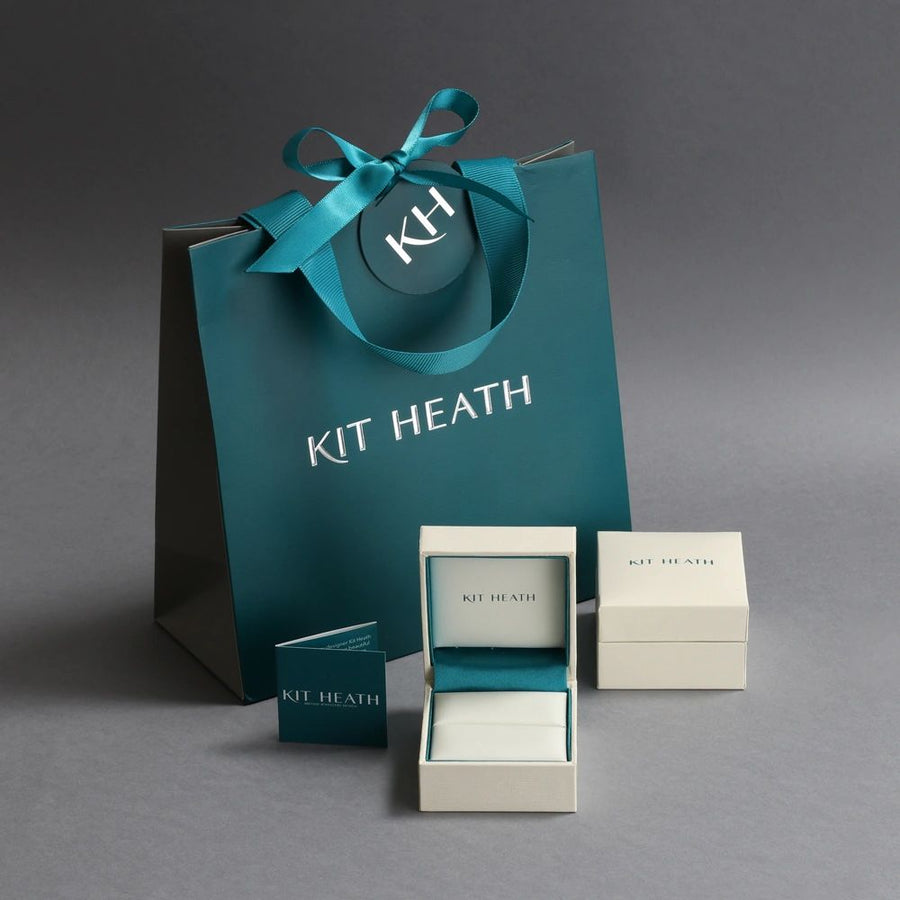 Kit Heath Blossom Flourish Large Hoop Earrings - Eagle and Pearl Jewelers