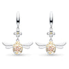 Kit Heath Blossom Flyte The Queen Bee Sterling Silver and 18kt Gold Plate Drop Earrings - Eagle and Pearl Jewelers