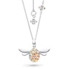 Kit Heath Blossom Flyte The Queen Bee Sterling Silver and 18kt Gold Plate Necklace - Eagle and Pearl Jewelers