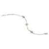 Kit Heath Blossom Flyte Triple Bumblebee Sterling Silver and 18kt Gold Plate Bracelet - Eagle and Pearl Jewelers
