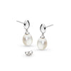 Kit Heath Coast Pebble Pearl Droplet Earrings - Eagle and Pearl Jewelers